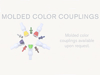 Molded Color Couplings